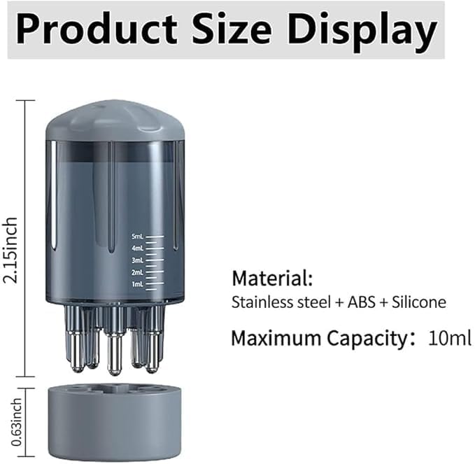 Mini Scalp Applicator Comb, 2Pcs Hair Oil Applicator Bottle Scalp Massager, Hair Oil Applicator Brush Scalps Applicators Comb, Head Scalp Applicators Combs for Men or Women. Free and fast shipping.