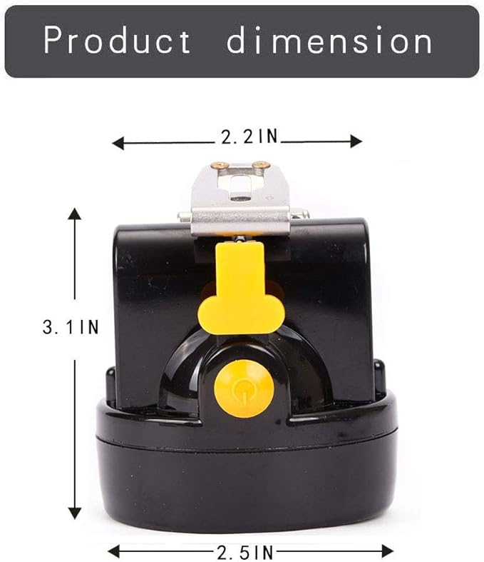 Waterproof Explosion-Proof LED Mining Light Rechargeable Mining Headlamp Miners Lamps KL2.8LM Cap Lights for Coal Miner Night Coon Hunting Headlamp (Yellow) .Fast and free delivery.