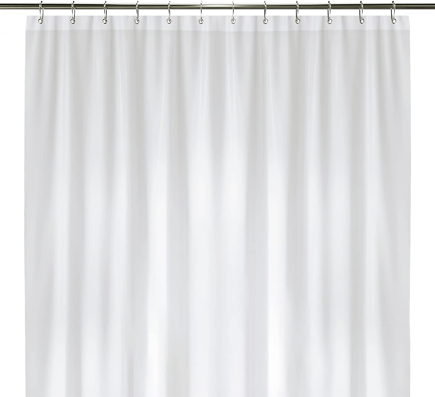 Cymak PEVA 8G Bathroom Shower Curtain Liner Clear, 8G Heavy Duty Waterproof Shower Curtain Liner
