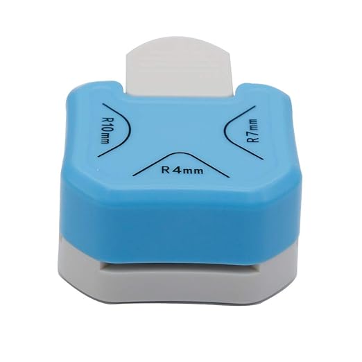 Paper Corner Rounder 3 in 1 (R4mm+R7mm+R10mm), Cutter Punches for Paper Crafts, Envelope Punch Board,Hole Puncher, Laminate, DIY Projects, Photo Cutter,Card Making and Scrapbooking, free and fast shipping.