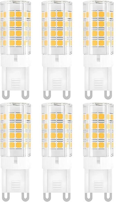 STRAK LED G9 7W-30/KD Equivalent-700 Lumens Dimmable, CETL (6PK) ETL Certified