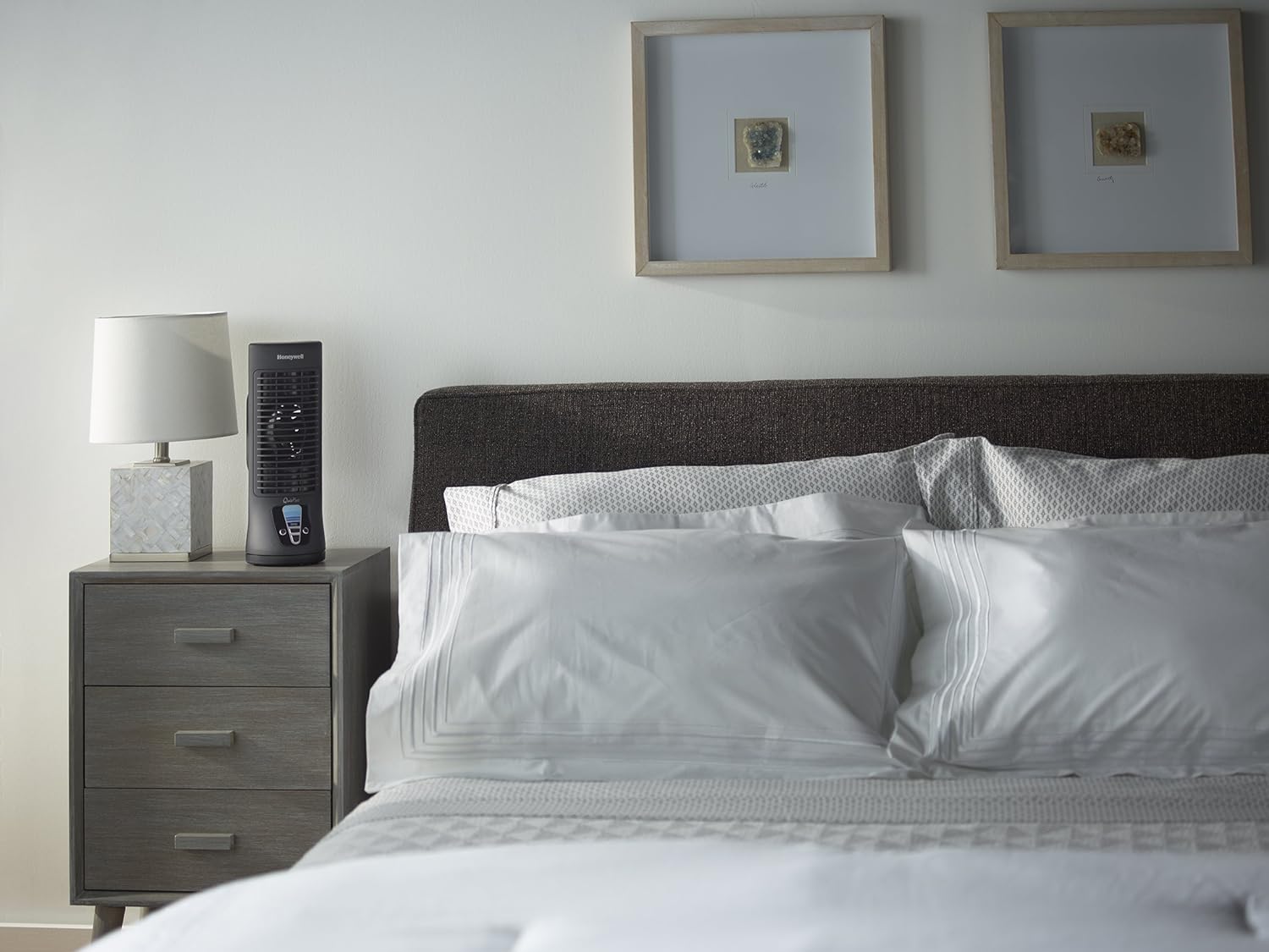 Honeywell HTF210B QuietSet Personal Table Fan, Black – Oscillating Personal Fan with Quiet Operation and 4 Levels of Power and Sound,FREE SHIPPING FAST DELIVERY