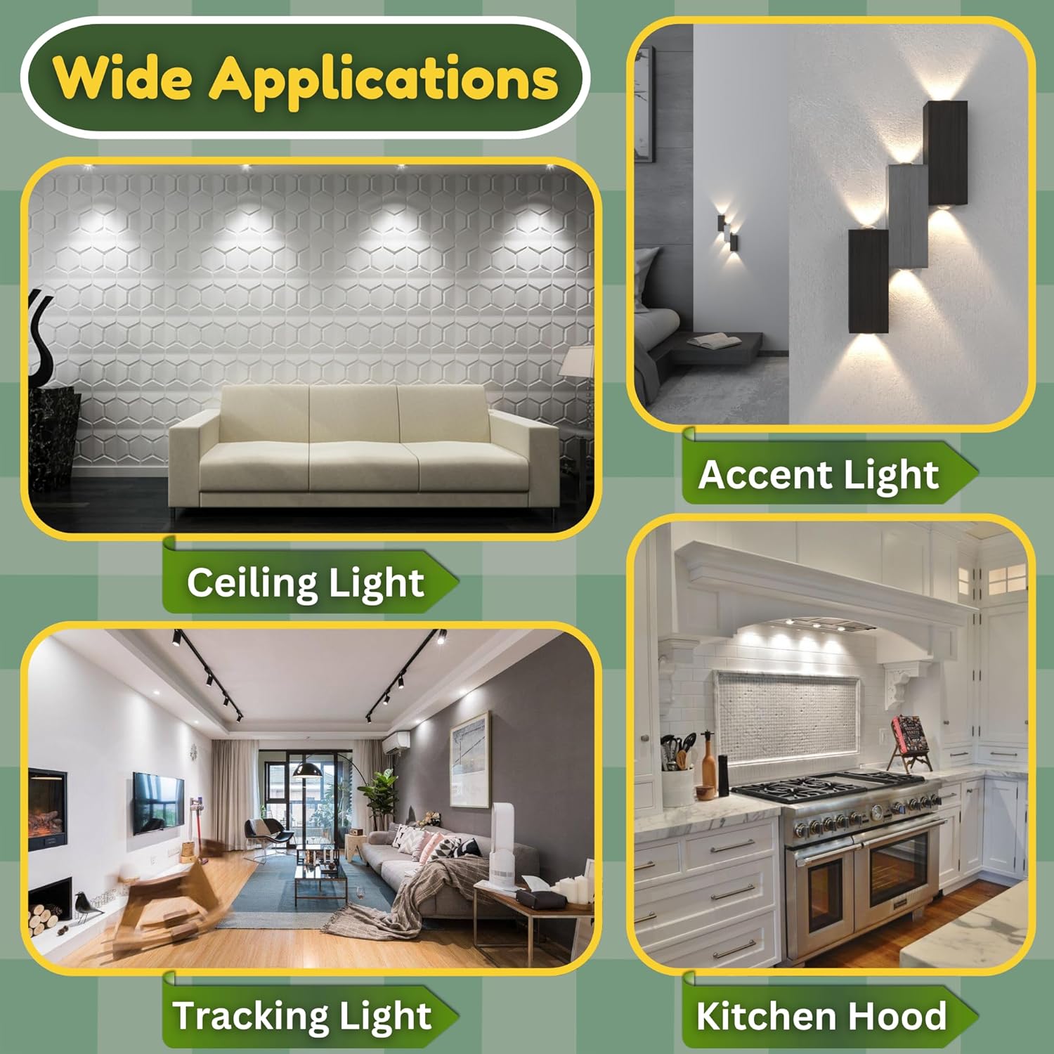 STRAK Gu10 Led Lamp 50w Equivalent, Cri80, Dimmable 4000k Natural White Led Light Bulb (6-Pack)