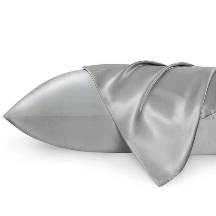 Cymak Satin Pillow Cases 2 Pack Satin Pillowcase for Hair and Skin - Similar to Silk Pillow Cases with Envelope Closure