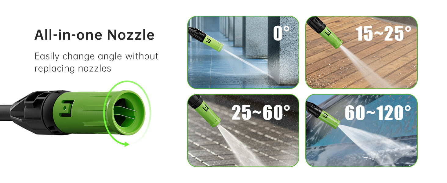 Pressure Washer, 4000PSI 2.6 GPM Max Power Washer with Foam Cannon 23FT Hose PATOOLIO Electric High Pressure Washer for Fences, Patios, Decks, Patios and Cars Visit the Patoolio Store,Free and fast delivery.