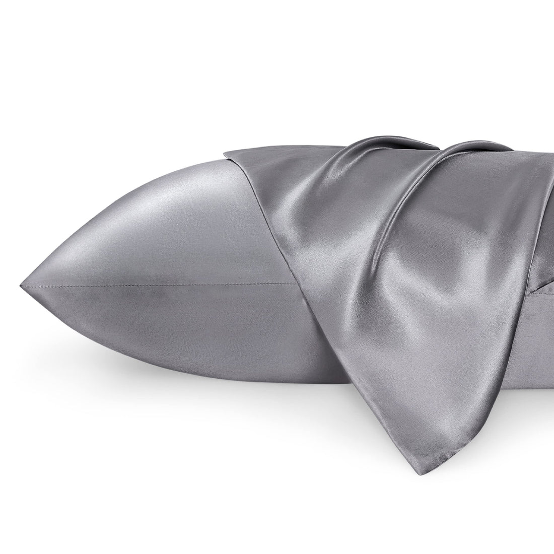 Cymak Satin Pillow Cases 2 Pack Satin Pillowcase for Hair and Skin - Similar to Silk Pillow Cases with Envelope Closure