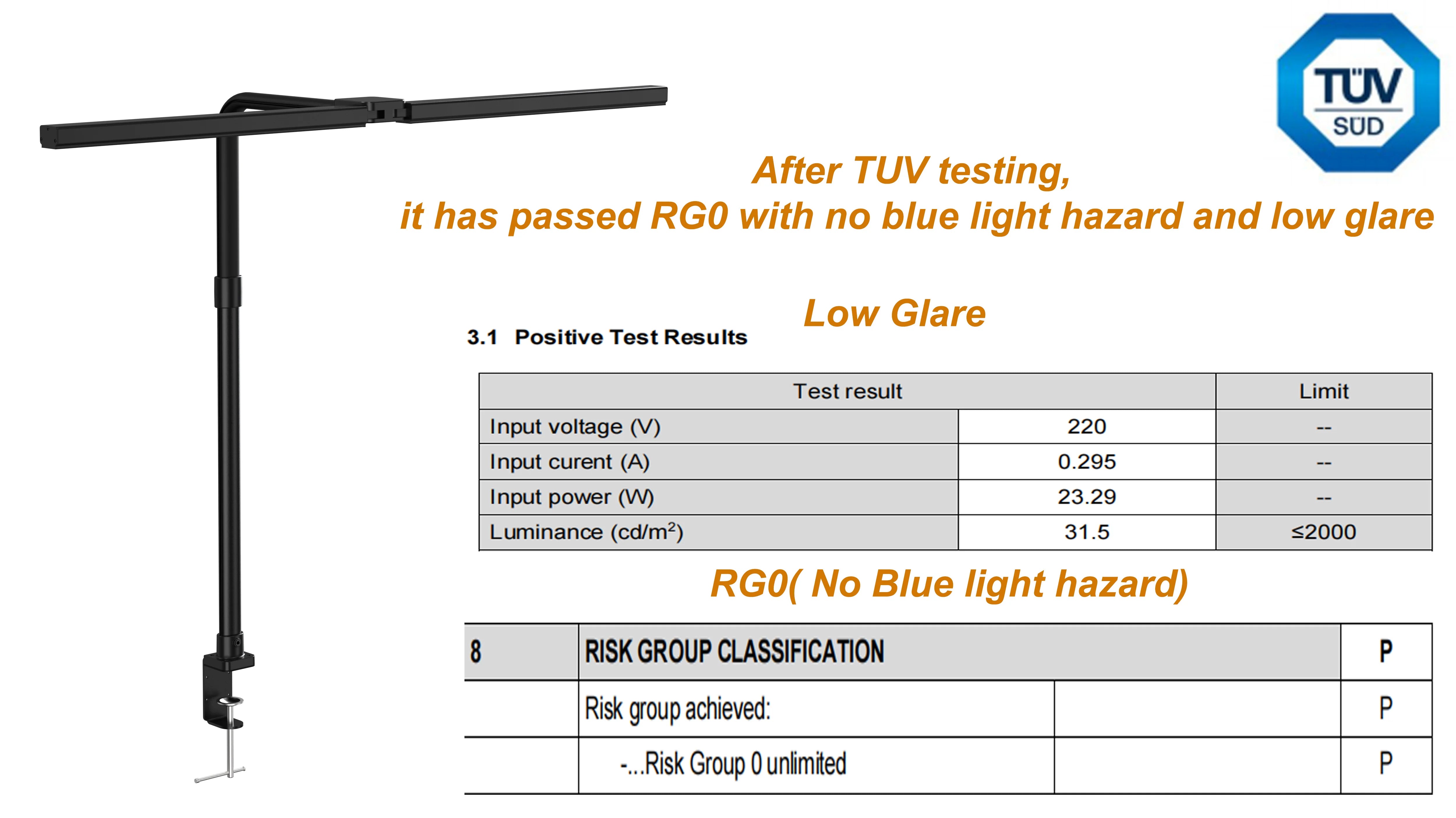 Desktop Light for Zoom Meetings Computer Lights With Stand Laptop Light Adjust Arm Clamp Lamp for Office Study Reading,ETL Free shipping. Delivery45 days.