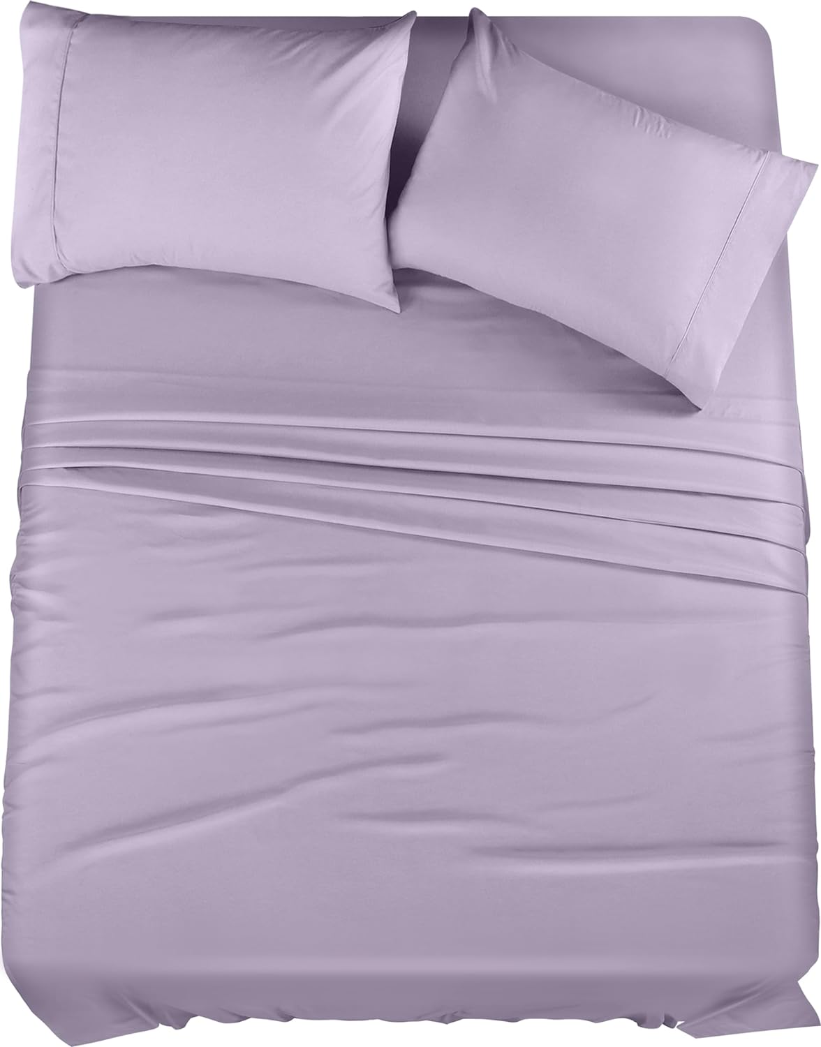 Cymak Bedding Bed Sheet Set - 4 Piece Queen Bedding - Soft Brushed Microfiber Fabric - Shrinkage & Fade Resistant - Easy Care