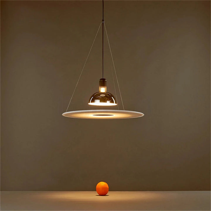 Nordic Flying Saucer Pendant Lamp Scandinavian for Restaurant Table Study Bedroom Chandelier Home Decoration Lighting Fixture. Certification UL, free shipping to Canada, Delivery 60 days.