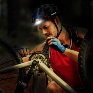 Headlamp Rechargeable, 2000L Super Bright LED Head Lamp Headlight with Red Warning Lights and 6 Modes, Motion Sensor Control, IPX5 Waterproof, Lightweight Flashlight for Running, Hiking etc.Fast and free shipping