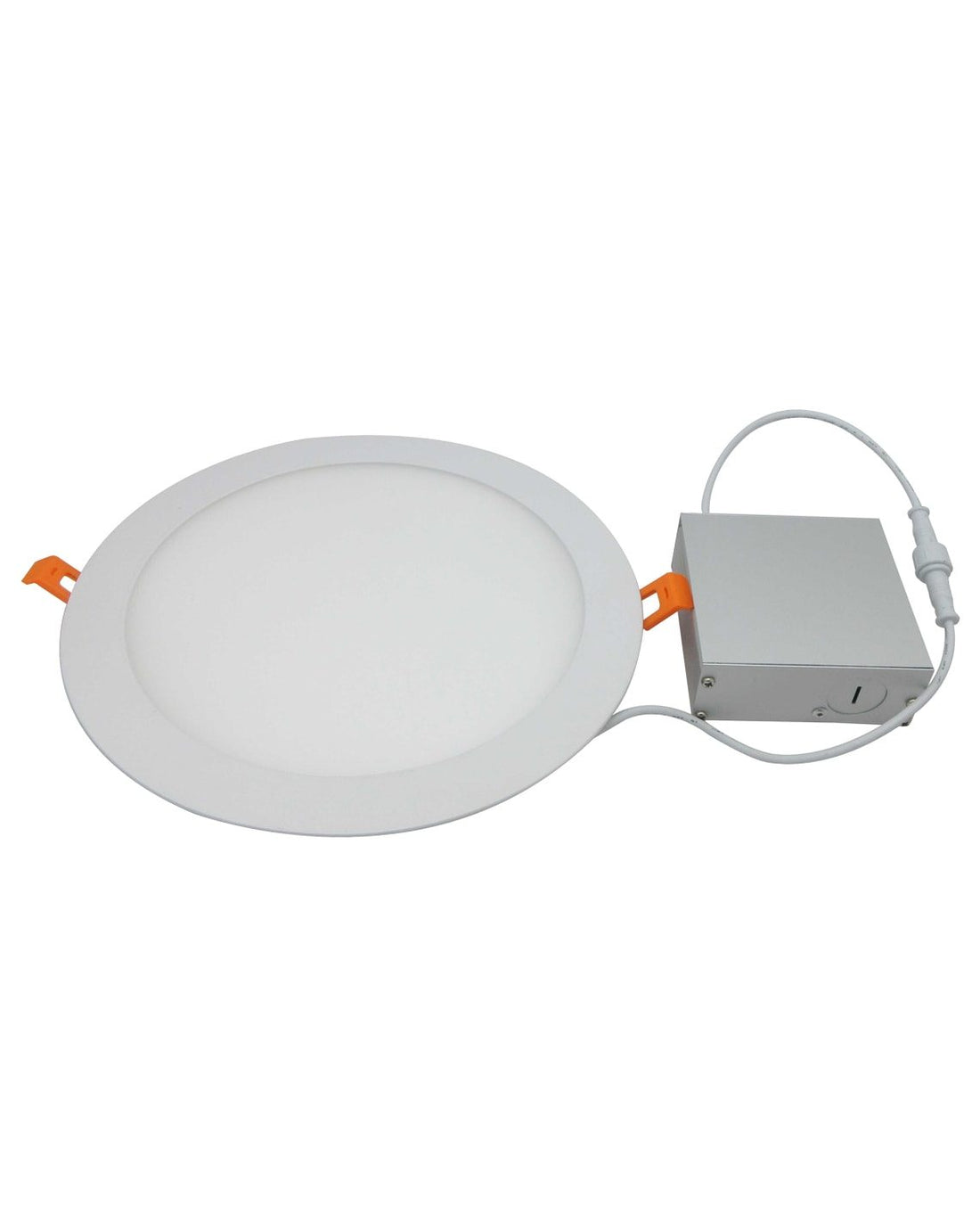 STRAK 8-Inch Led Slim Panel Downlight 18w 1700lm 100-347v Multi Voltage 3000k/4000l/5000k Cct Adjustable Dimmable CETL & Es