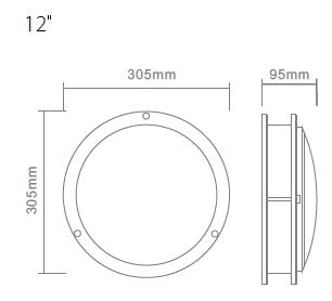 WiFi RGBCW,12 inch LED Flush Mount Ceiling  Light Double Ring Brushed Nickel, Works with Alexa & Google, CETL