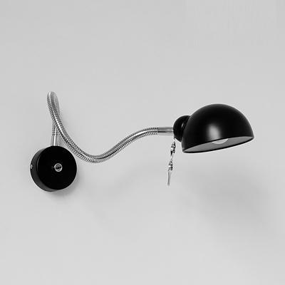 Chrome Swing Led Wall Sconce Vintage Iron Wall Lighting Dining Room Bedroom Bedside Lamp Hotel Wall Lamp with Switch E27 Home Ul