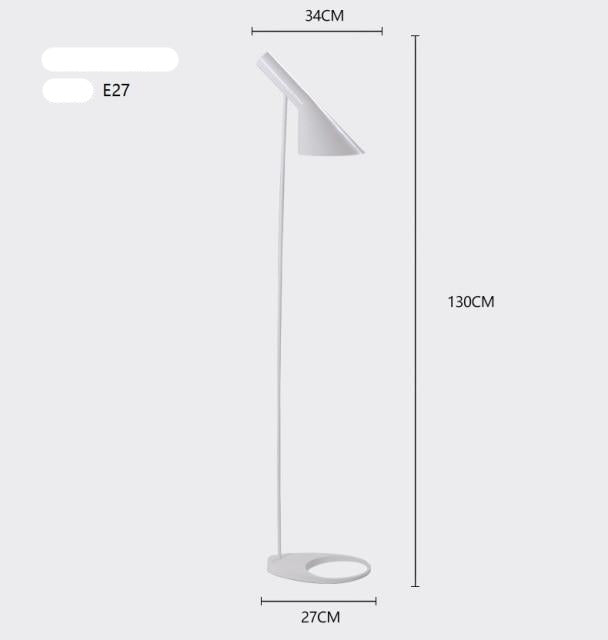 Corner Floor Lamp, Table Wall Led Flushmount Lamps E27 Led Black White Floor Lights Arne Jacobsen for Living Room Nordic Decoration Home Certification  UL, Free shipping to Canada