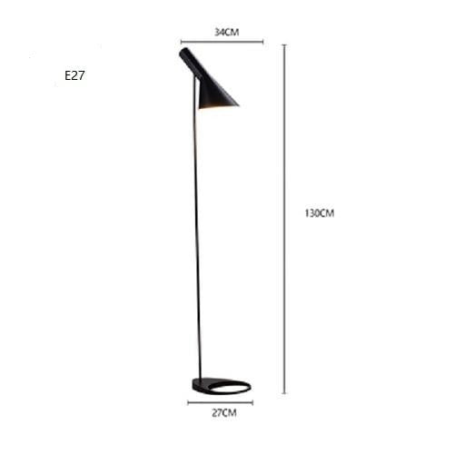 Corner Floor Lamp, Table Wall Led Flushmount Lamps E27 Led Black White Floor Lights Arne Jacobsen for Living Room Nordic Decoration Home Certification  UL, Free shipping to Canada