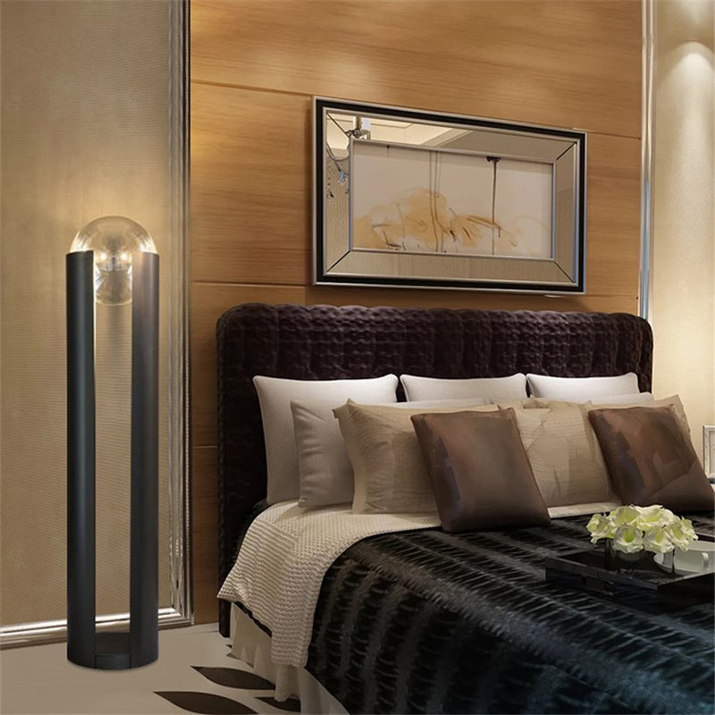 Nordic Simple Floor Lamps For Living Room LED Modern Cafe Hotel Tall Lamps Bedroom Study Light Fixtures UL