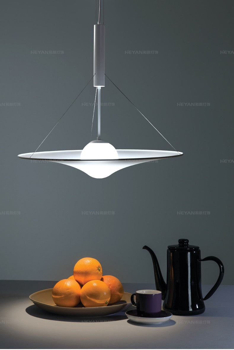led living room bedroom chandelier simple post-modern bedside lamp Nordic Denmark / white / restaurant  cafe chandelier.Certification:UL,Free shipping to Canada.,Delivery 60 days.