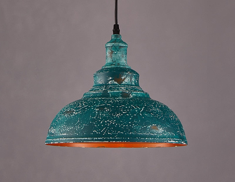 STRAK Loft Pendant Lamps Retro Chandelier Pendant Light Industrial Style Iron Pot Cover Lamp Ul
