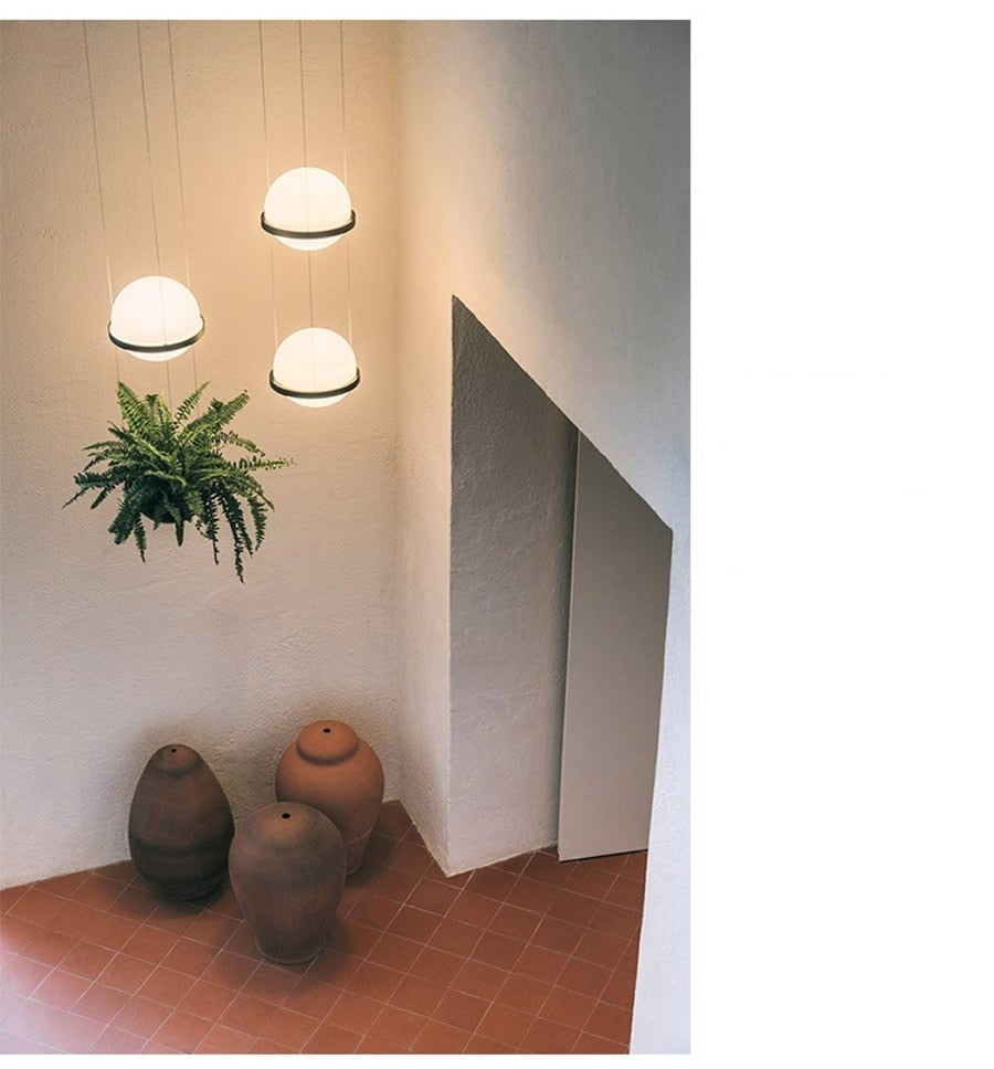 Stair Pendant Lamp Hanging Glass Ball Long Cord Plants Modern Duplex Pot Lamp Deco Chandelier Certification UL, Free shipping to Canada,Delivery 60 days.