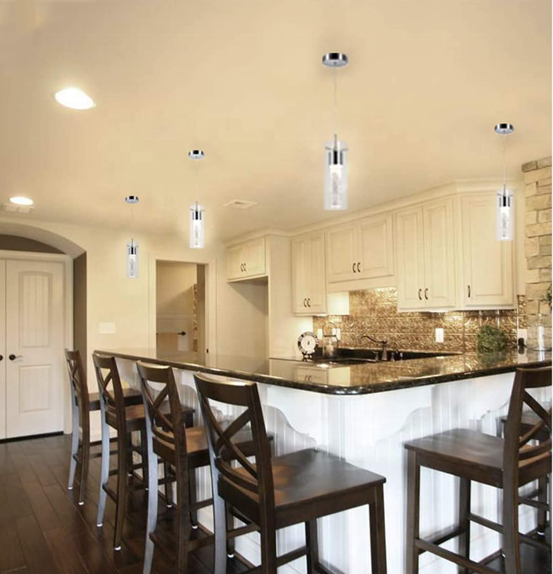 SINGLE NORDIC CLEAR GLASS FANCY PENDANT LIGHT FOR HOME DECORATIVE MODERN HANGING LAMP.Certification UL