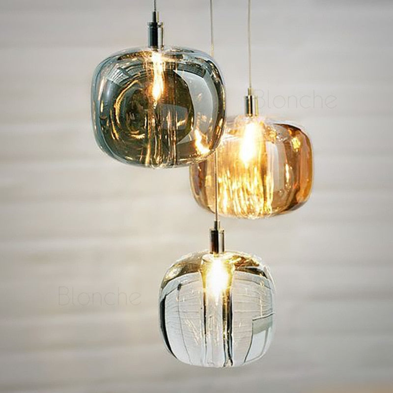 STRAK Nordic Pendant Lights Creative Decore Crystal Led Lamp Suspension Luminaire Restaurant Indoor Lighting Fixtures Ul