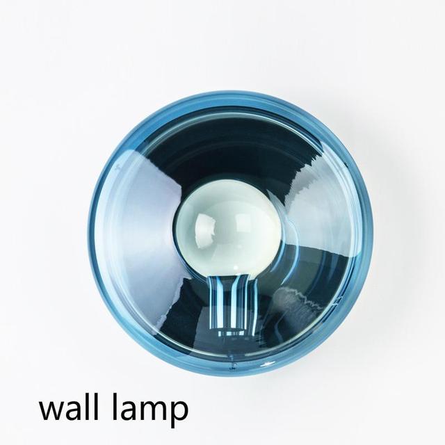 Postmodern LED floor lamp Nordic glass Standing light living room lights study Iron art bedroom hotel lighting.Certification: UL