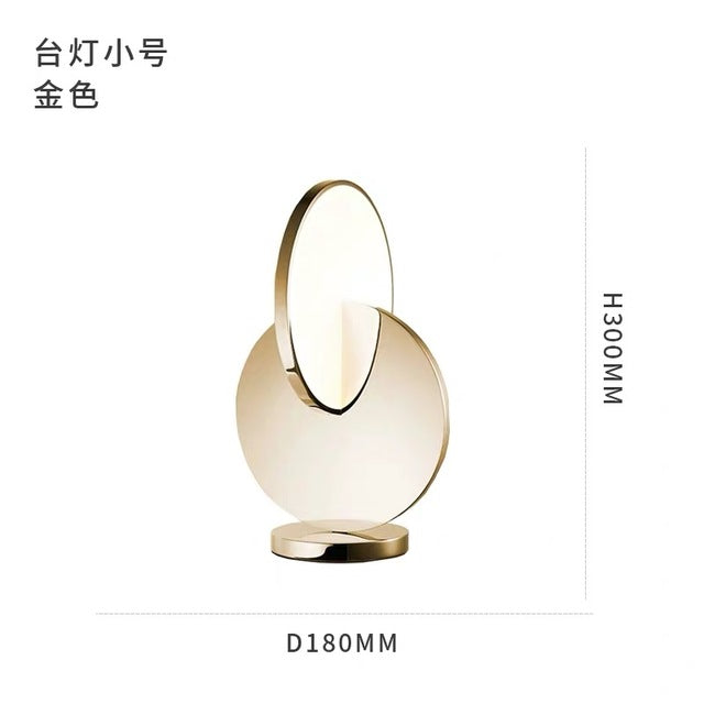 Ring Led Pendant Lighting Modern Geometric Circle Gold Iron Decorative Indoor Small Hanging Lamp Dining Room Bedroom