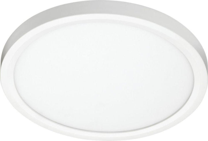 Slim Ceiling Mount Fixture White 8 inch, 18Watt,Dimmable, 5000K Warm White, 1440 Lumens-ENERGY STAR®